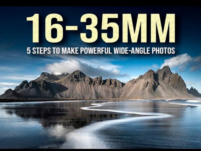 5 pasos para hacer poderosas fotos de gran angular