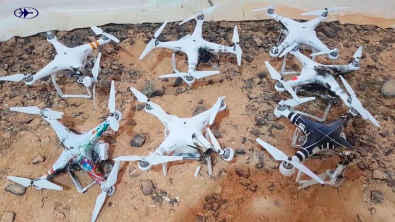 Este Sistema Anti-drones derriba drones con un Láser